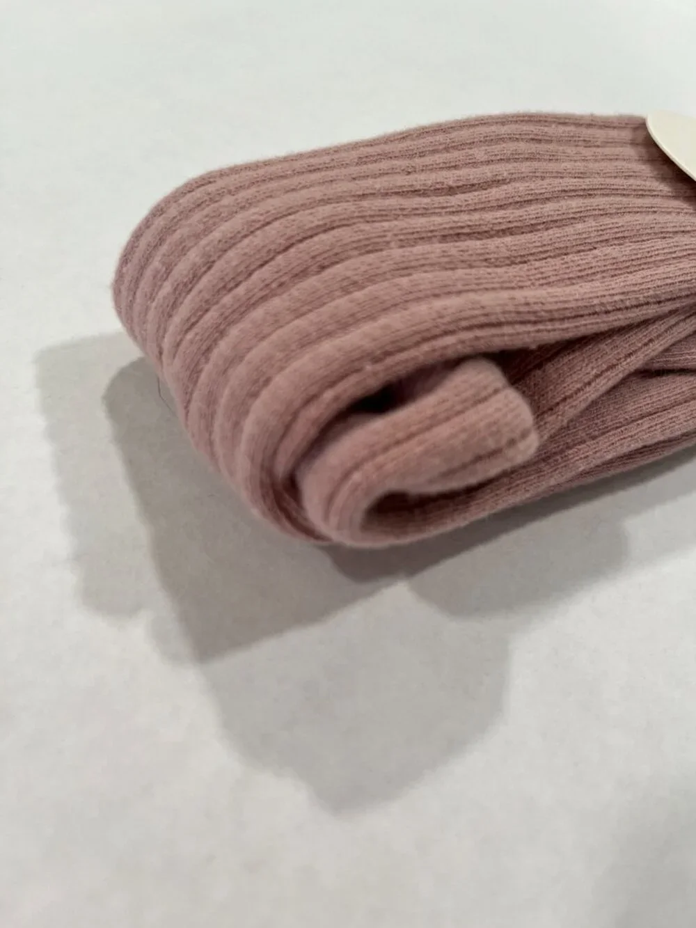 Girl - 0-6M - NWT Quincy Mae Tights in Mauve/Rose